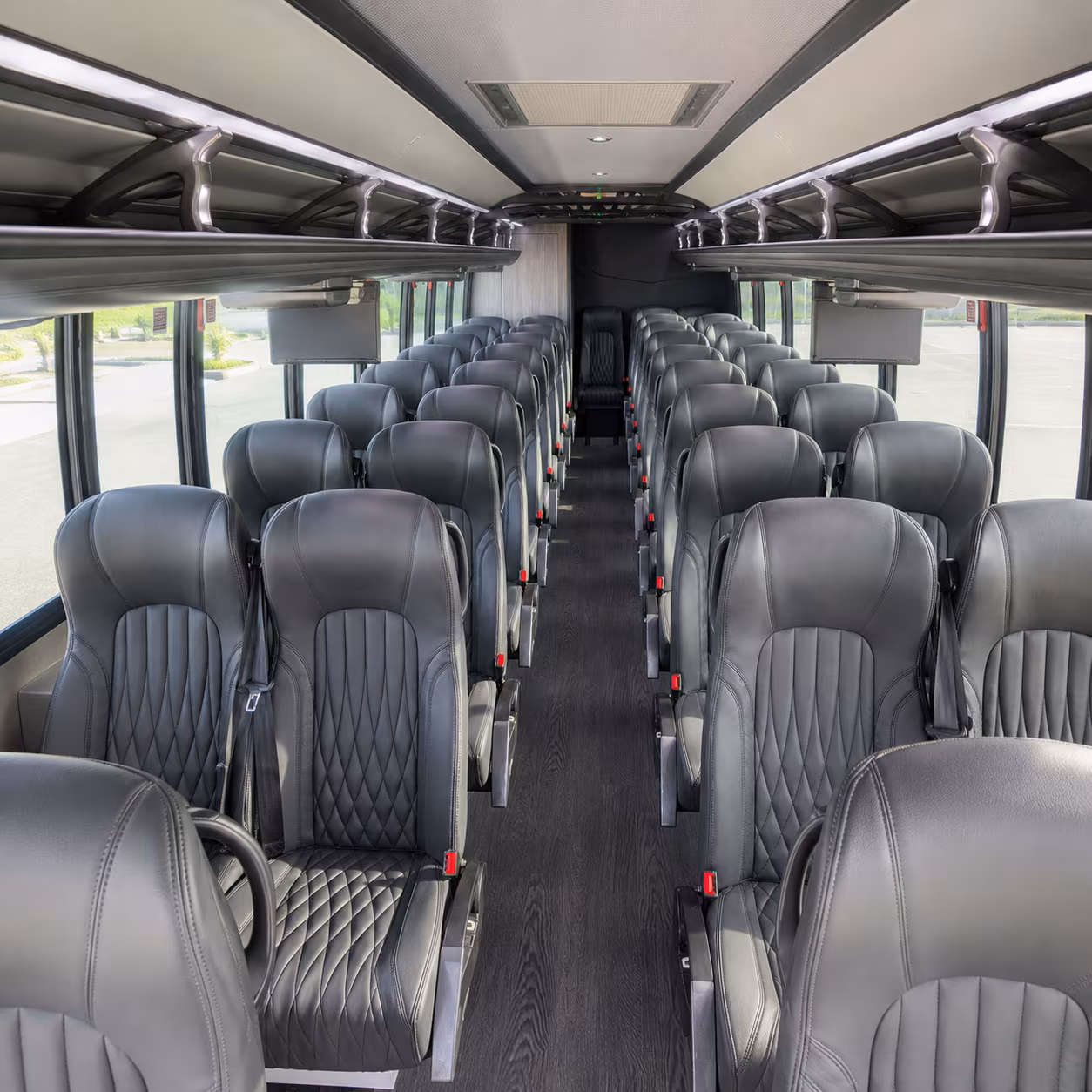 bellingham 30 passenger minibus interior
