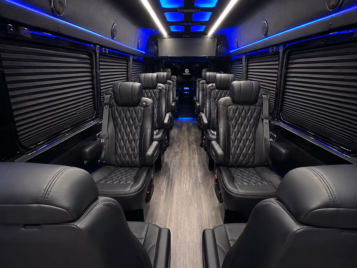 bellingham corporate transportation onboard seating