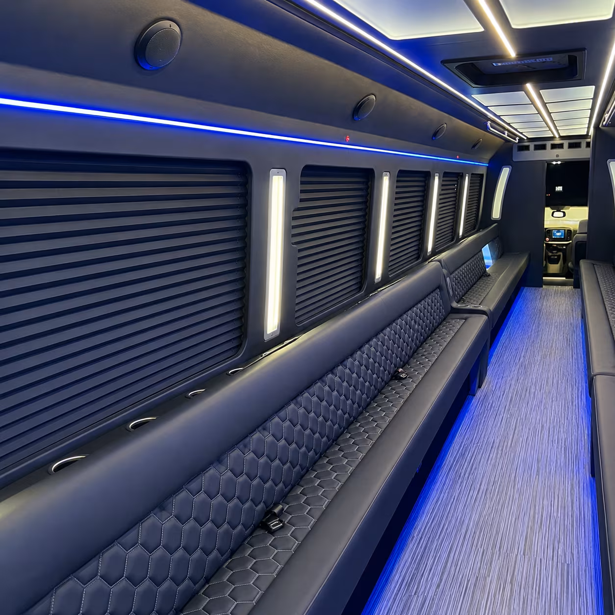 bellingham party bus inside