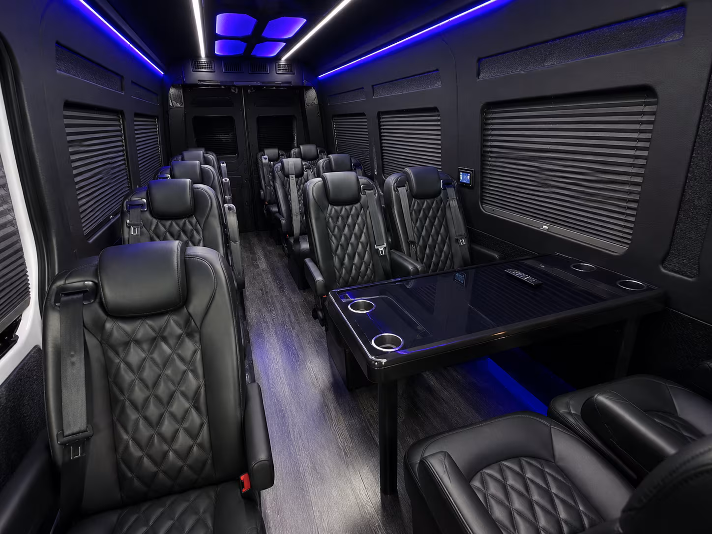 bellingham sprinter van with driver inside