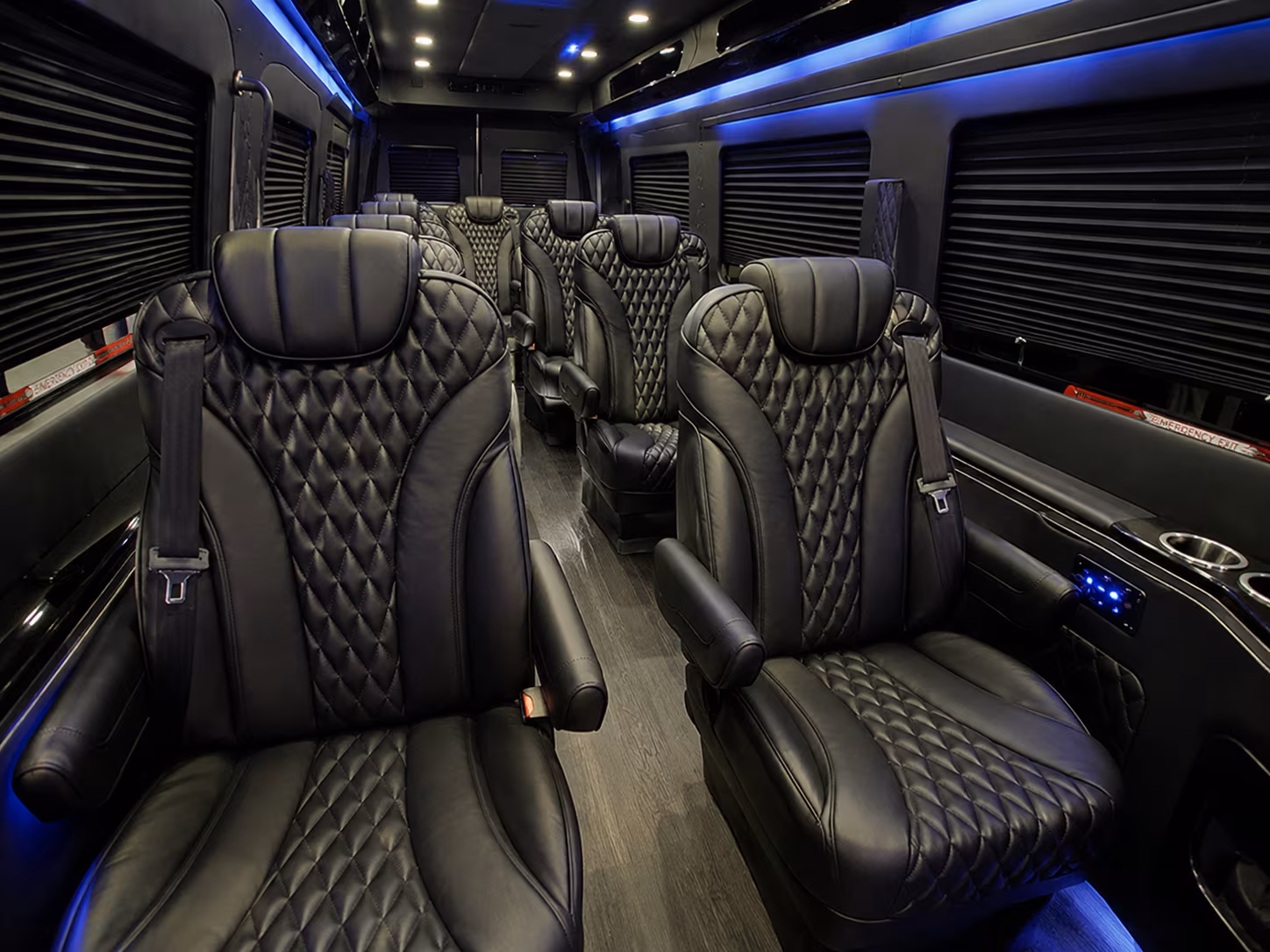 bellingham wedding transportation onboard seating