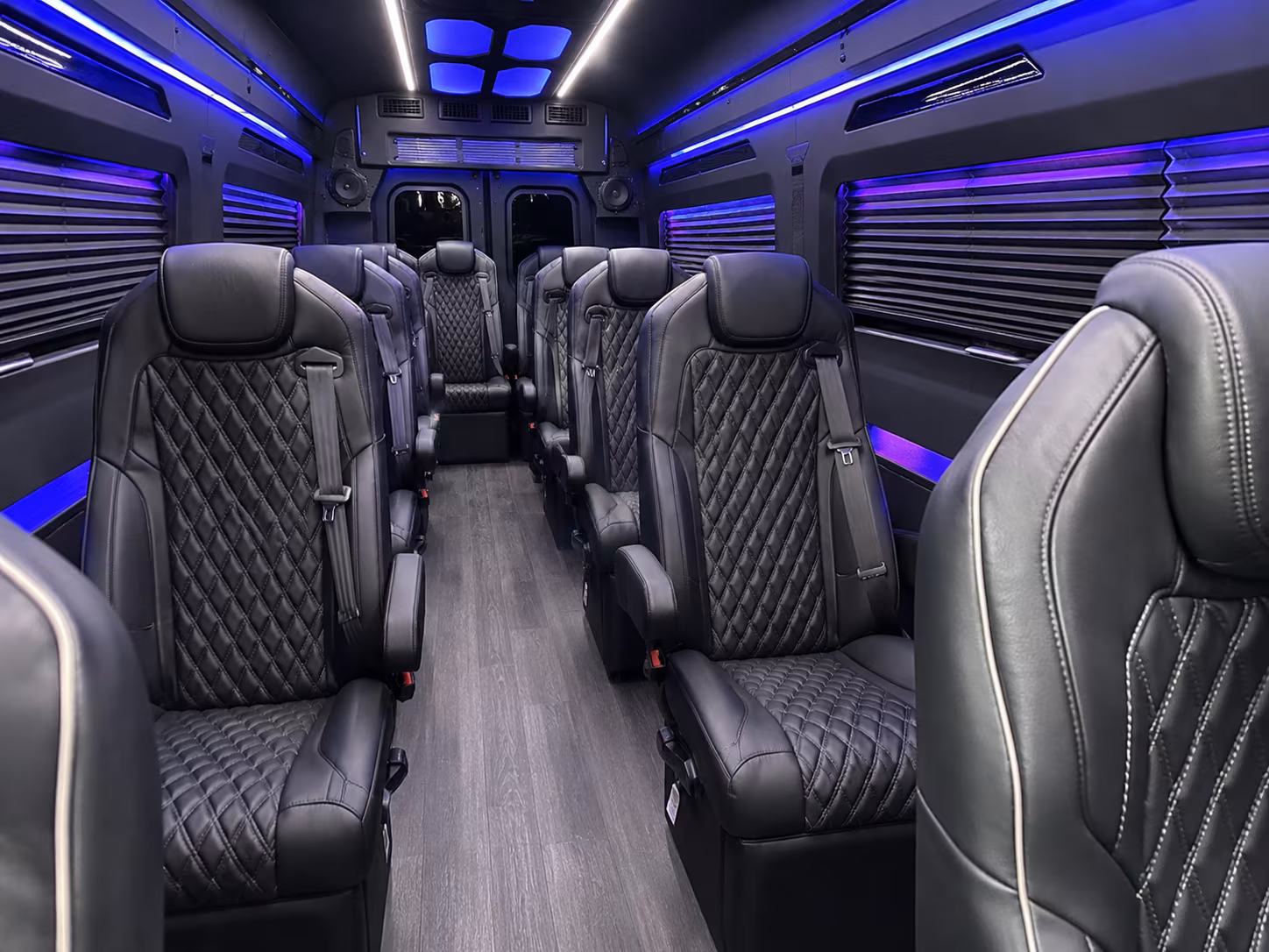 sprinter vans and minibuses for intimate bellingham wedding groups