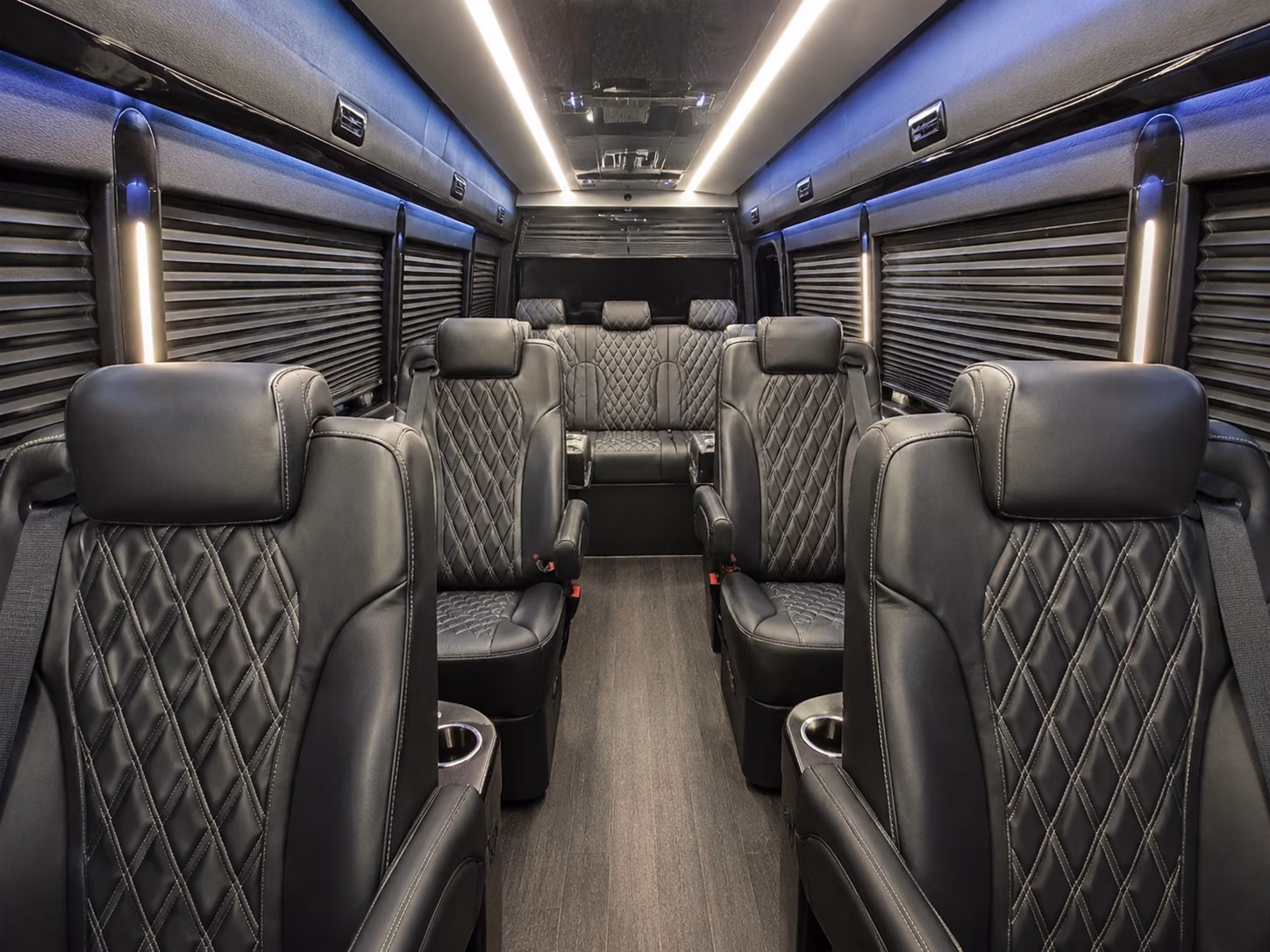 sprinter vans and minibuses for small fan groups heading to cascades games